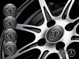 Peugeot Adesivi Cerchio Versione Design Cupola Stiloso